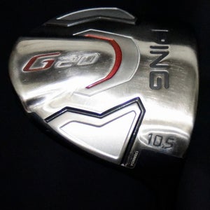 PING G20 DRIVER LOFT: 10.5 FLEX: REGULAR LENGHT: 45 IN RIGHT HANDED