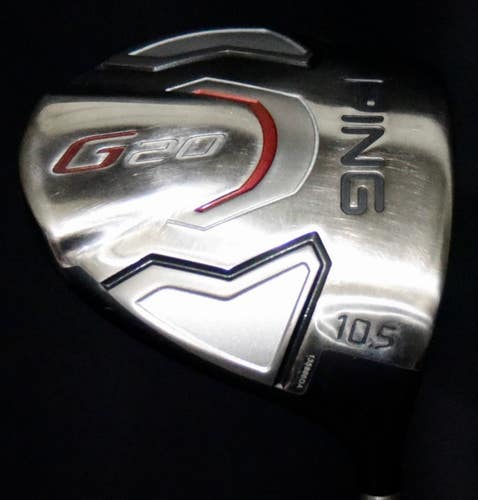 PING G20 DRIVER LOFT: 10.5 FLEX: REGULAR LENGHT: 45 IN RIGHT HANDED
