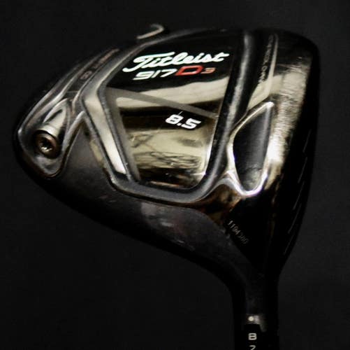 TITLEIST 917D3 DRIVER LOFT: 8.5 FLEX: STIFF LENGHT: 44.5 IN RIGHT HANDED