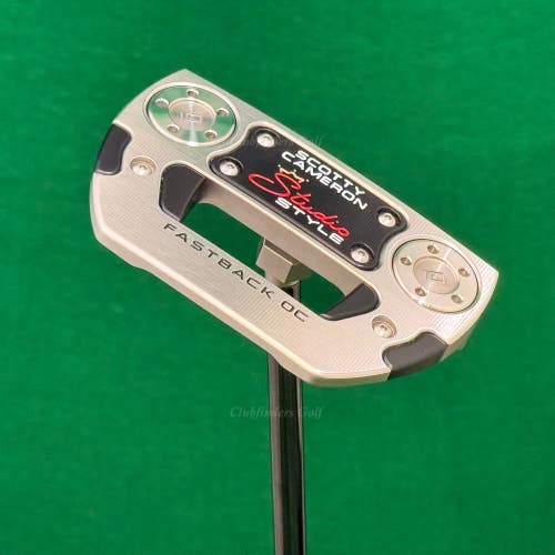 Scotty Cameron Studio Style 2025 Fastback OC 35" Onset-Center Putter w/ HC