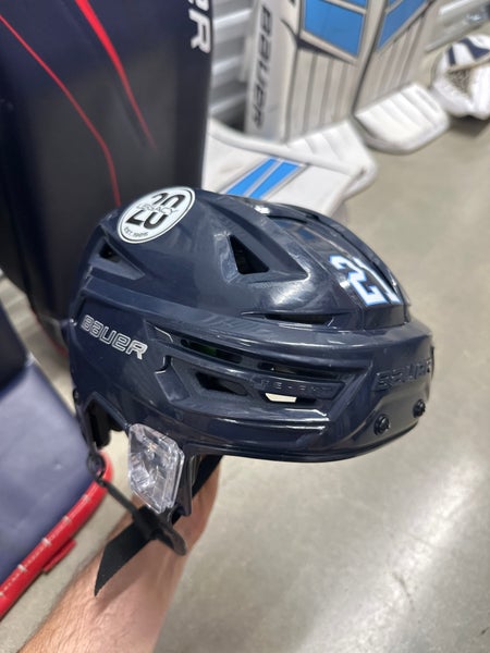 Madison capitals Medium Bauer Re-Akt 155 Helmet Pro Stock (Used)