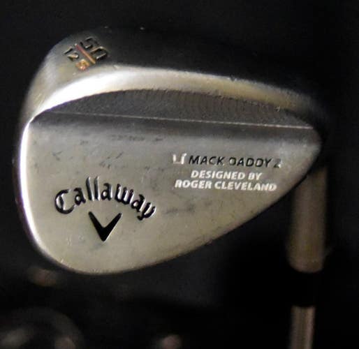 CALLAWAY MACK DADDY 2 WEDGE LOFT: 50 FLEX: REGULAR LENGTH: 35.5 RIGHT HANDED
