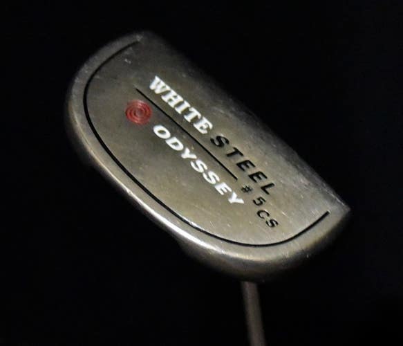 ODYSSEY WHITE STEEL #5 CS PUTTER SHAFT  34.5 IN, RIGHT HANDED, NEW GRIP