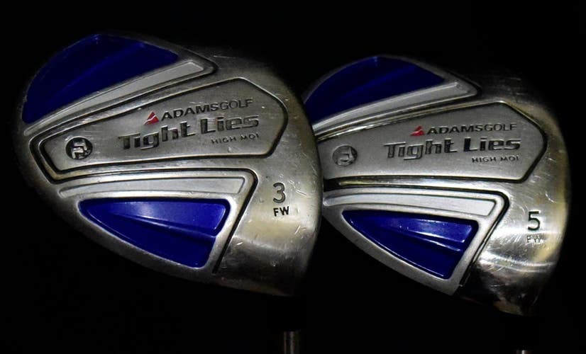 ADAMS LIGHT LIES WOOD SET 2 FLEX: STIFF LENGHT: (3) 43.5 (5) 42.5 IN RH