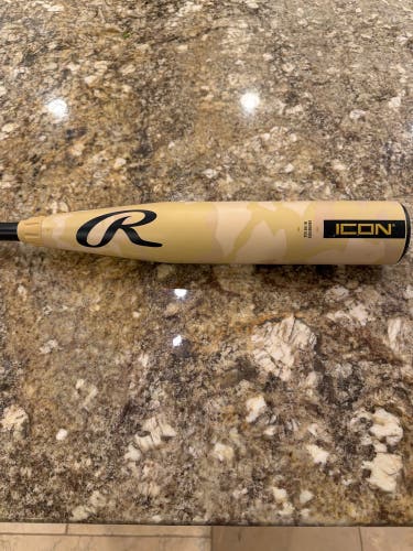 2025 Rawlings Icon Composite USA Bat (-10) 20 oz 30"