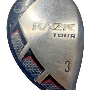 Callaway RAZR Tour 3 Hybrid 21 RH 75g Mid Kick Stiff Graphite 40 HC Midsize Grip