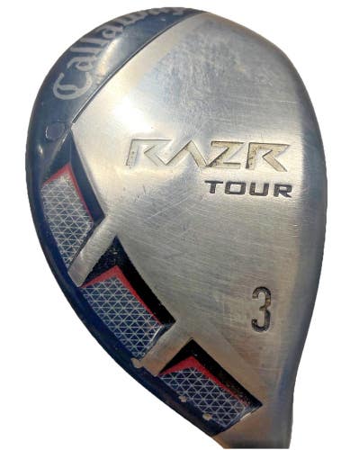 Callaway RAZR Tour 3 Hybrid 21 RH 75g Mid Kick Stiff Graphite 40 HC Midsize Grip