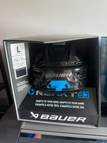 Large Bauer Re-Akt 3D Helmet Pro Stock (New)