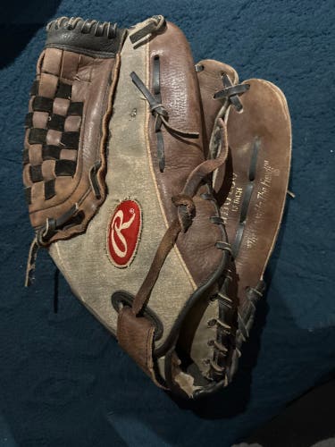 1998 Rawlings Playmaker Series RH Outfield Baseball Glove 13" (Used)