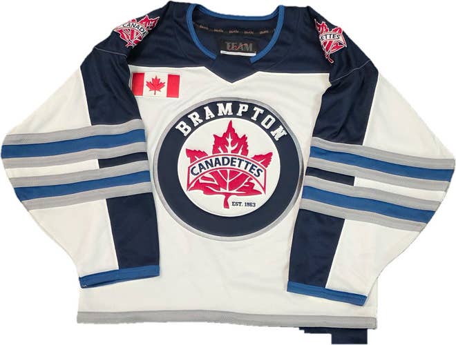 White Small Men's Winwave Hockey Jersey (New)