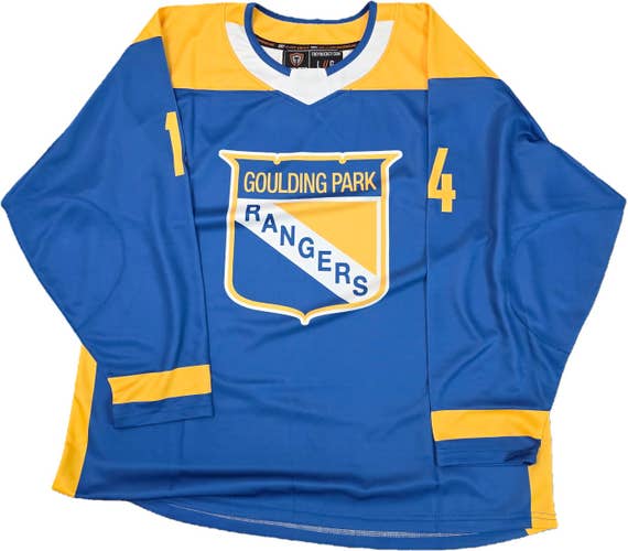 Blue Large Men's Winwave Hockey Jersey (New)