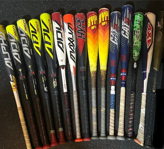 Baseball Bat Lot (see description)