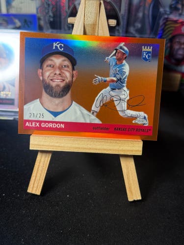 Alex Gordon Orange Foil /25