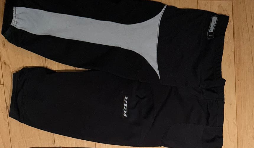 Black Senior Large CCM Edge Socks Pro Stock (Used)