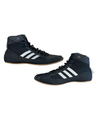 Used Adidas Wrestling Shoes Black Senior 6.5 11873-s000229739