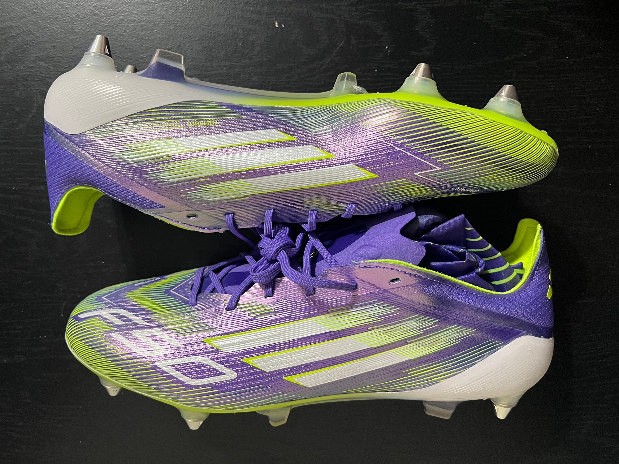 adidas F50 Elite SG Soccer Cleats Men's Size 9 JH7633 Purple