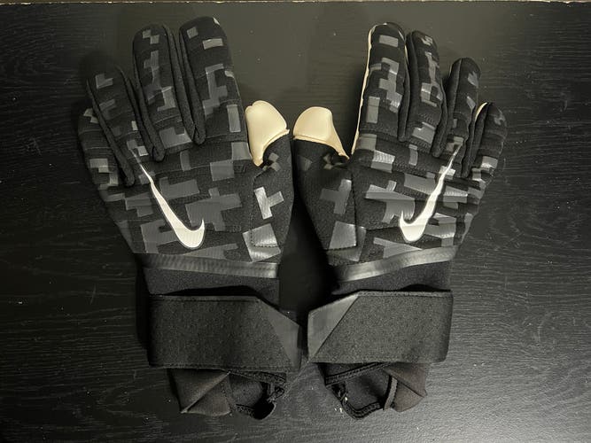 Nike Phantom Elite Pro Goalkeeper Gloves Sz 9 DM4007-010 Black/Anthracite/White