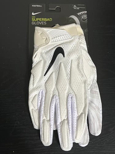 Nike Superbad 4.5 Knit MagniGrip Men's XL Reciever Football Gloves PGF873-102