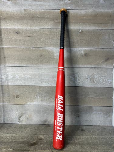 Worth Ball Buster Wood Softball Bat Model 485SB Tullahoma, TN 34" 34oz Red