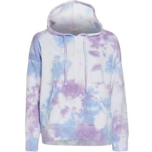 FP Movement Hoodie Womens XS Purple Tie Dye Cotton Work It Out Long Sleeve GBO74