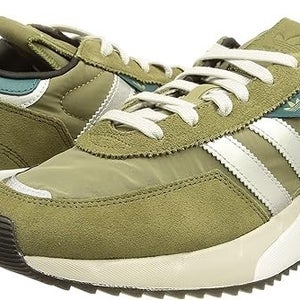 Adidas Originals Retropy F2 Sneaker Mens US 7.5 Olive Green Suede Shoes ZOGG1731