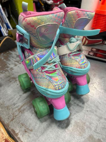 Used Sportneer Junior Roller Quad Skates Pink Adjustable 11337-s000488714