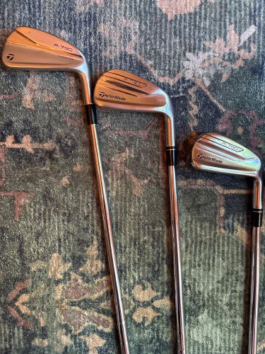 Men's 2019 TaylorMade P-790 Right Handed Iron Set Stiff Flex (Used)