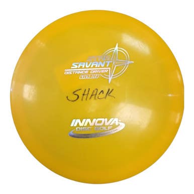 Used Innova Savant Disc Golf Driver Yellow 172g 11450-s000522565