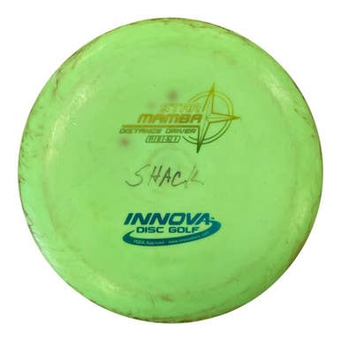 Used Innova Mamba Disc Golf Driver Green 150g 11450-s000522557