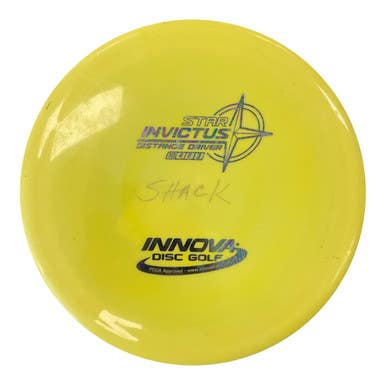 Used Innova Invictus Disc Golf Driver Yellow 171g 11450-s000522545