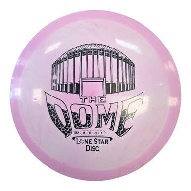 Used Lone Star Disc Dome Disc Golf Driver Purple 150g 11450-s000522532