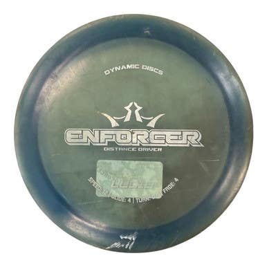 Used Dynamic Discs Enforcer Disc Golf Driver Royal Blue 171g 11450-s000522521