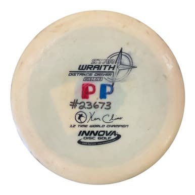 Used Innova Wraith Disc Golf Driver White 169g 11450-s000522496