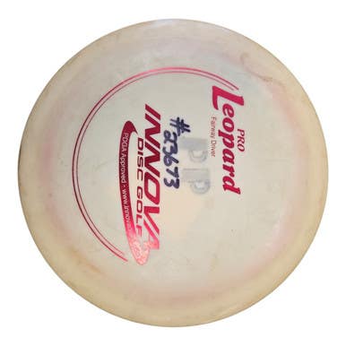 Used Innova Leopard Disc Golf Driver White 11450-s000522481