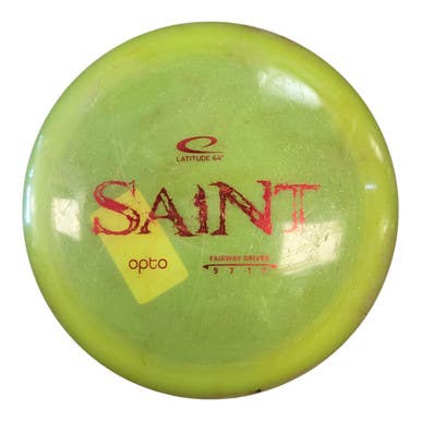 Used Latitude 64 Saint Disc Golf Driver Yellow 174g 11450-s000522455