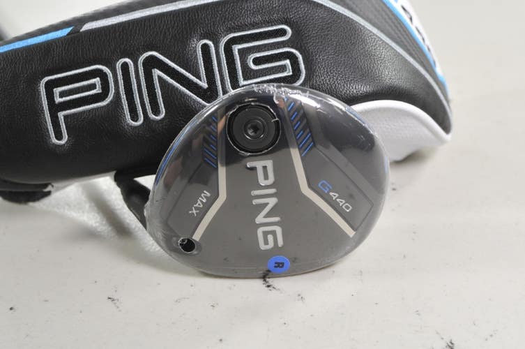 PING G440 Max Fairway 19° 5 Wood TOUR 2.0 Chrome Stiff Flex +Cover