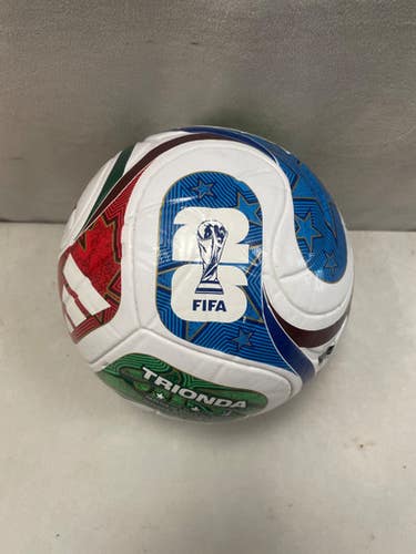Used Adidas Fifa World Cup 2026 Trionda Ball All Size Soccer Ball White 5 11490-s000274174