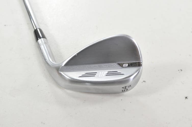 Titleist Vokey SM8 Tour Chrome 54*-10S Wedge Right BV Wedge Flex Steel #219276