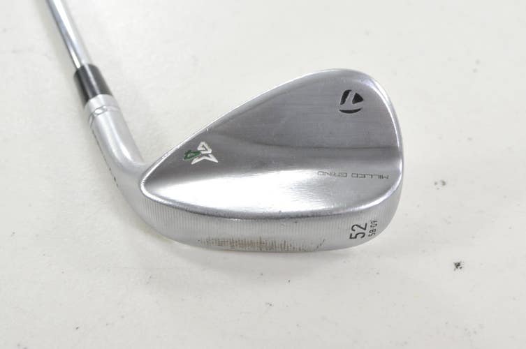 TaylorMade Milled Grind 4 Raw 52*-09 Wedge RH DG S200 Stiff Flex Steel # 219657