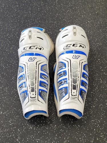 Used Ccm Fit 05 Senior Shin Guards White 16" 11849-s000040782
