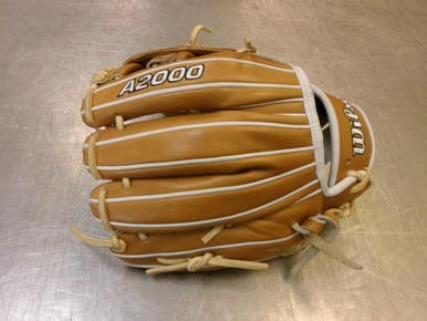 Used Wilson A2000 1716 New Bb Sb Glove Rh Throw Brown 11 1 2" 11339-s000203043