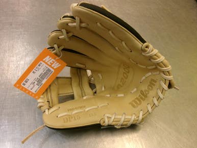 Used Wilson A2000 Dp15 Bb Sb Glove Rh Throw Black 11 1 2" 11339-s000203042