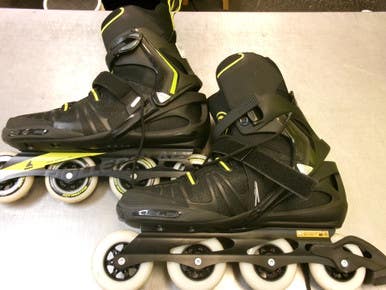 Used Rollerblade Rb Xl Senior Rec Fitness Skates Black Senior 15 11339-s000202924