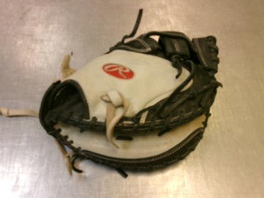 Used Rawlings Gg Elite Bb Sb Catchers Rh Throw White 33" 11339-s000202902