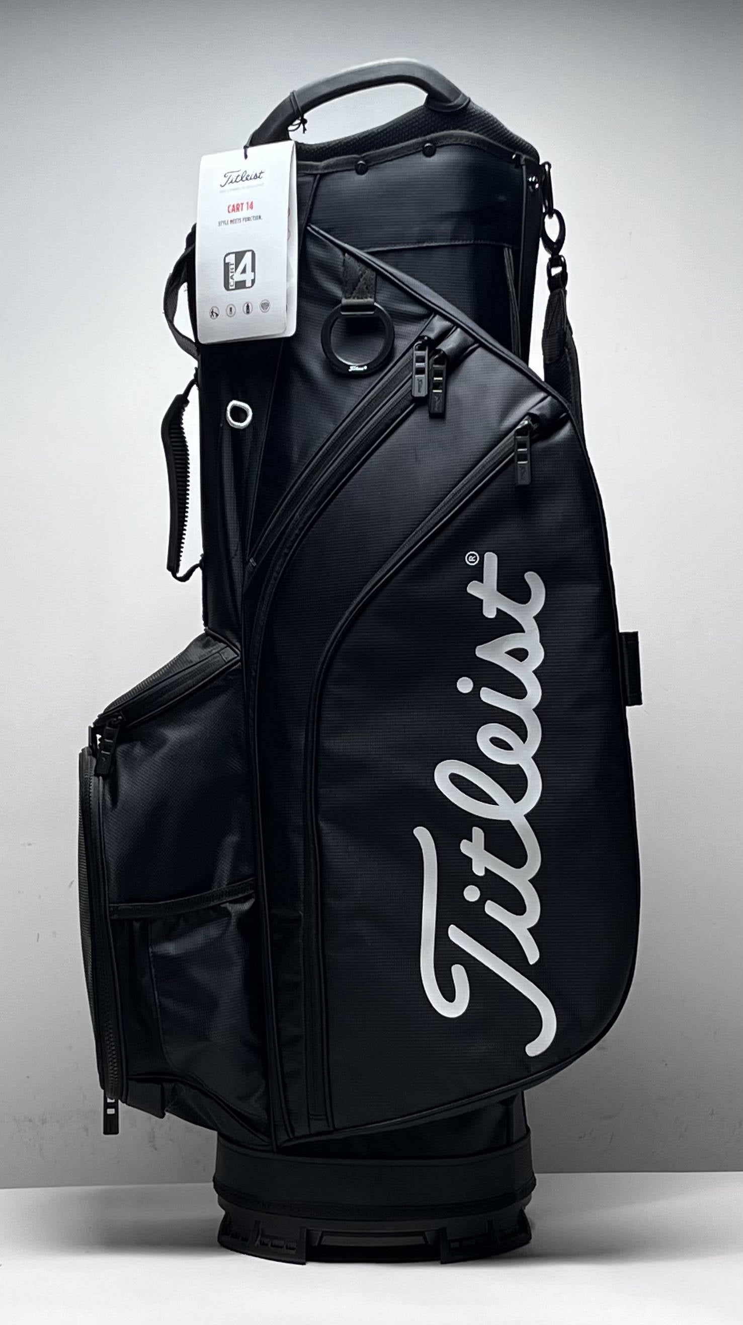 Callaway Big Bertha Retro Vintage Cart Bag Black 6-Way Divide