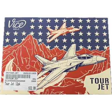 New Tour Jet 12pk Golf Balls 11855-35vtour-jet