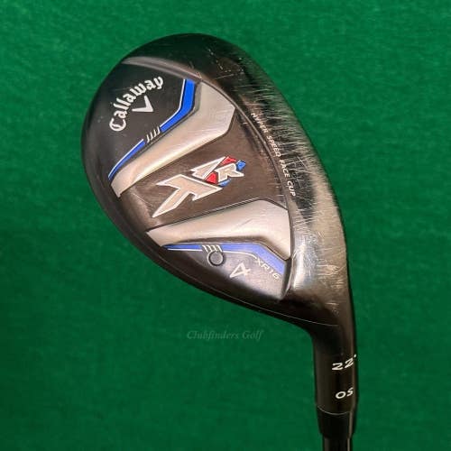 Callaway XR16 OS 22 4 Hybrid Fujikura Ventus TR Red HB 6-R Graphite Regular