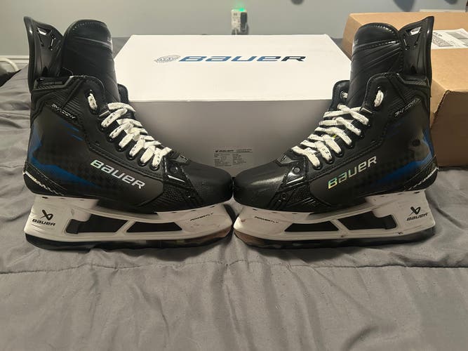 Custom Bauer Supreme Shadow Skates 6.5 Fit 3 (Used - Like New)