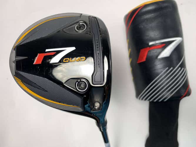 TaylorMade R7 Quad Mini Driver 11.5* Fujikura Speeder MD Stiff RH HC