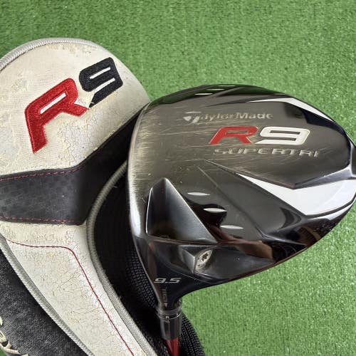 TaylorMade R9 SuperTri 9.5 Driver Regular Flex Fujikura Motore 60g Left Handed